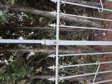 Камера на ограждении участка