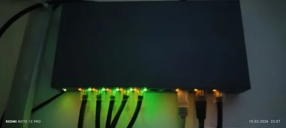 Үйдегі жүйе коммутаторы