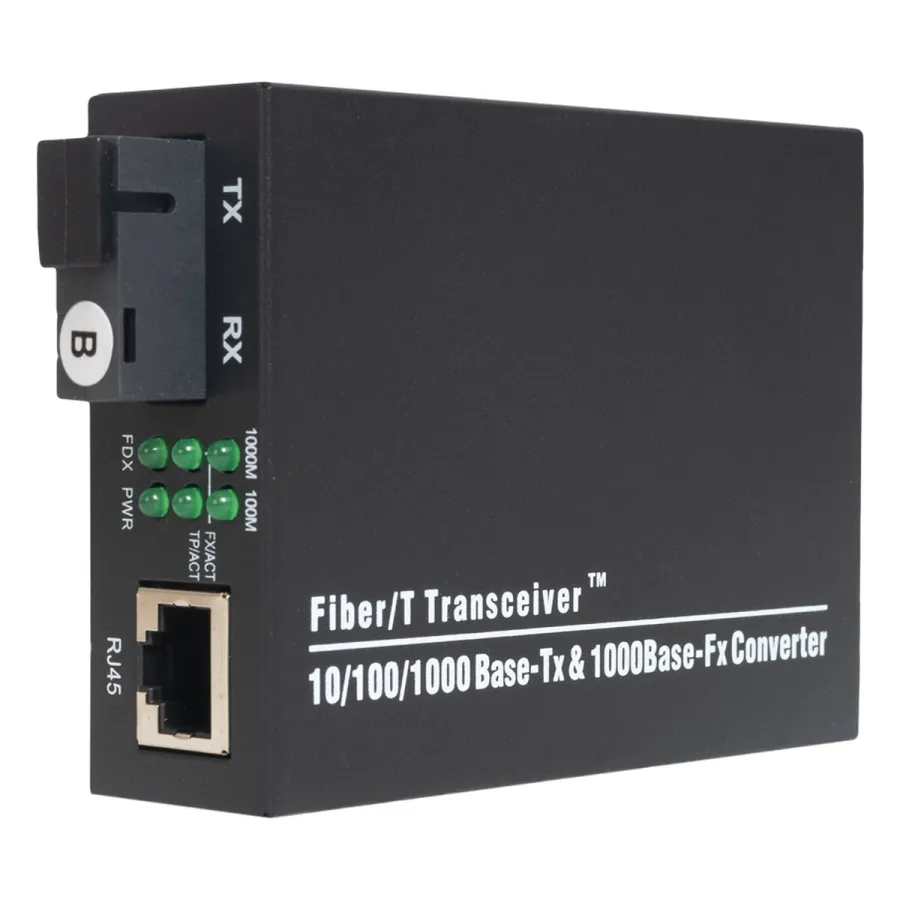 Медиаконвертер А-Оптик AO-MC-GE-20DB