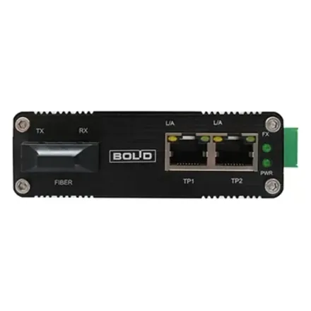 Болид Ethernet-FX-SM40SA Преобразователь Ethernet 10/100 Мбит/с в оптику, одномодовое волокно до 40км