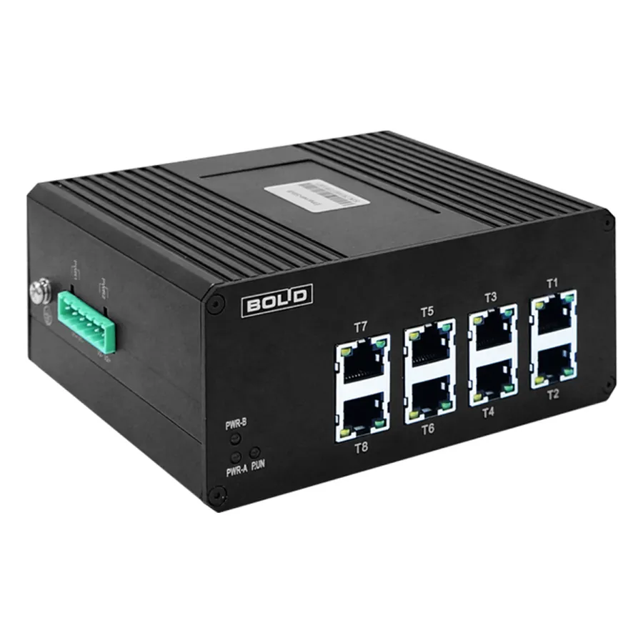 Болид Ethernet-SW8 Ethernet-коммутатор 8 портовый 10/100 Мбит/с