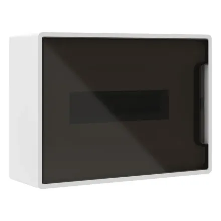 Щиток настенный FRAME белый DKC F12W1WD 12 модулей с тонированной дверцей