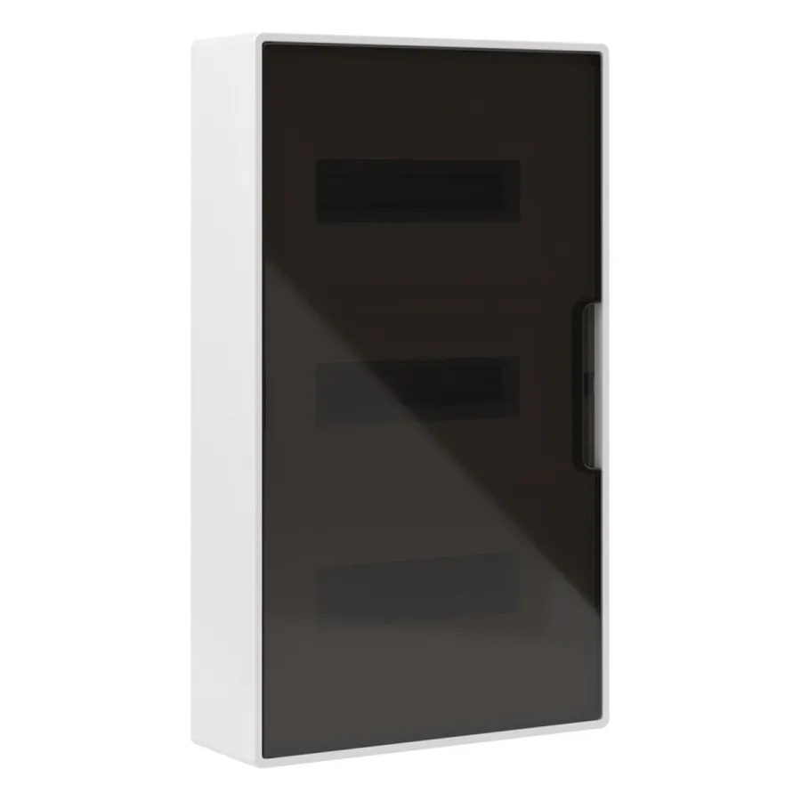 Щиток настенный FRAME белый DKC F36W1WD 36 модулей с тонированной дверцей