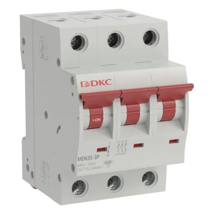 Автоматически выключатель DKC MD63S-3PC32 YON max 3П 32А С 4,5кА
