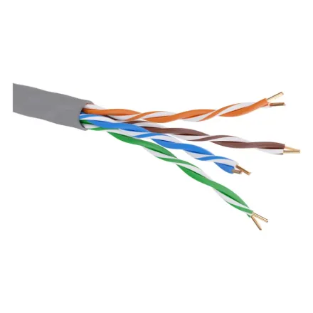 Кабель витая пара DKC RN5EUUK01GY кат. 5E U/UTP нг(А)-HF