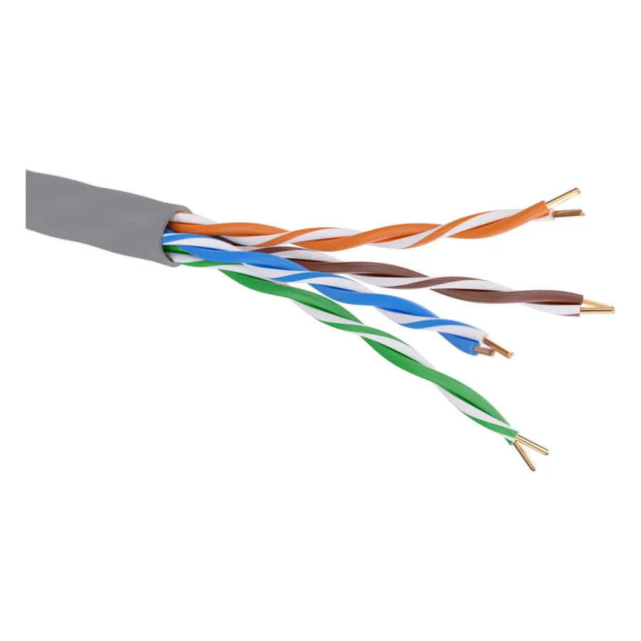 Кабель витая пара DKC RN5EUUK03GY кат. 5E U/UTP нг(А)-LSLTx