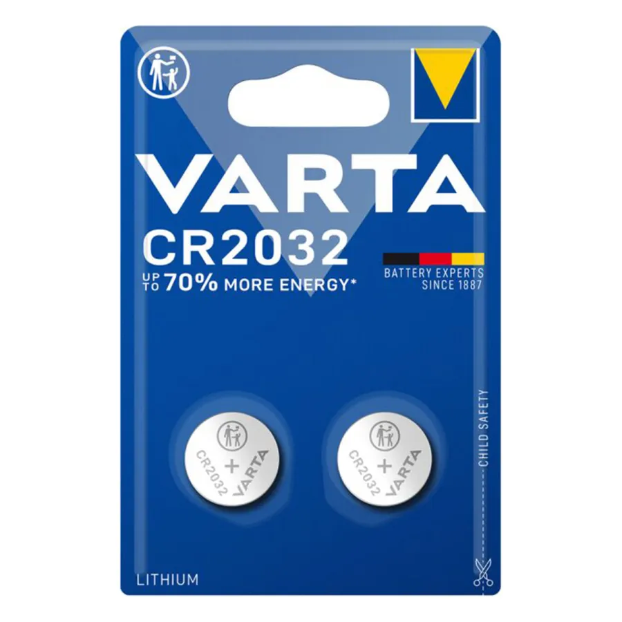 Батарейка VARTA Lithium CR2032 3V (2 шт)