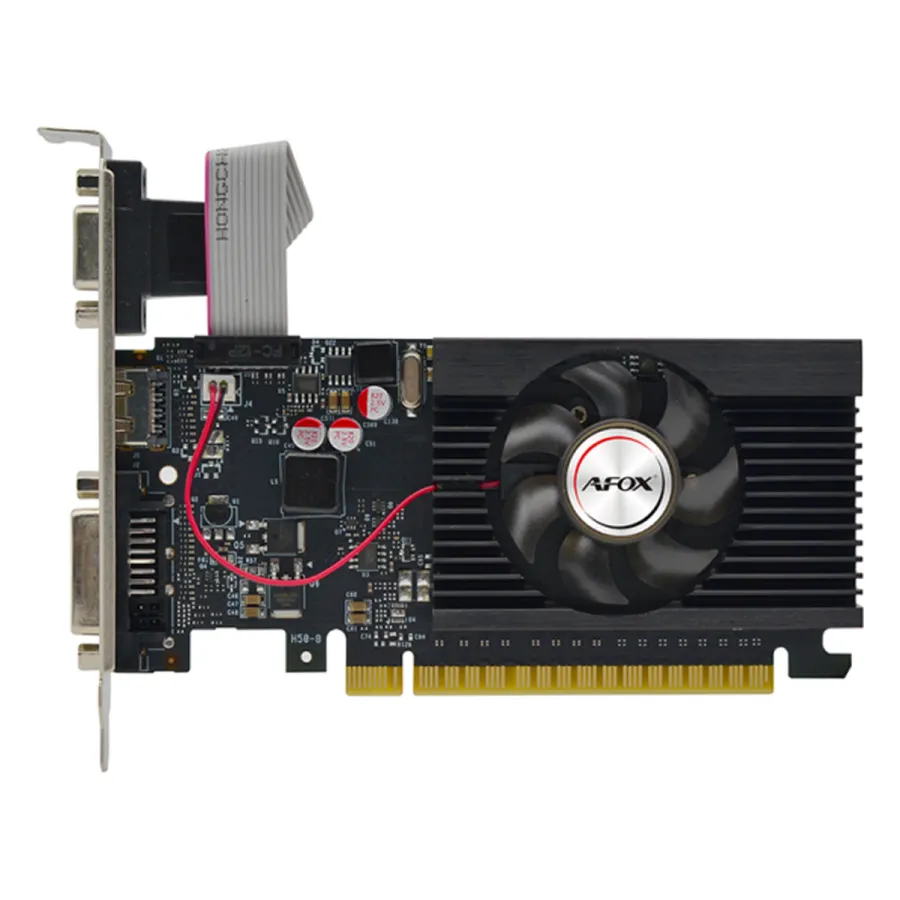 Видеокарта AFOX GT710 2GB D3 LP Single Fan (AF710-2048D3L5-V3)