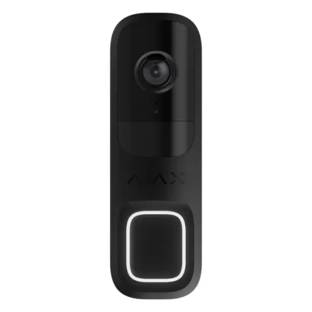 Ajax Doorbell черный Видеозвонок со встроенным искусственным интеллектом