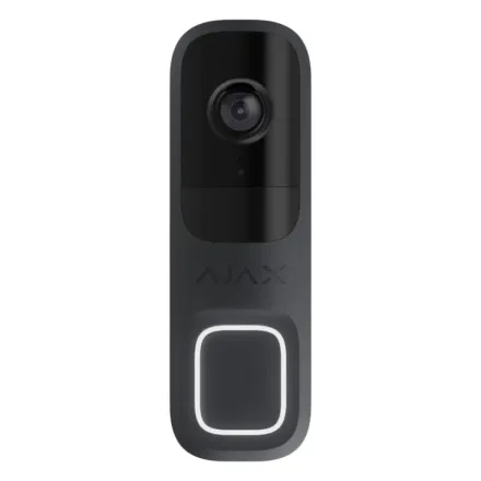 Ajax Doorbell graphite Видеозвонок со встроенным искусственным интеллектом