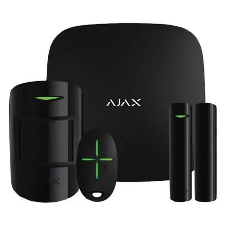 Ajax Hub Kit Cam Plus черный комплект (Hub2Plus-1шт, MotionCam-1шт, DoorProtect-1шт, SpaceControl-1шт)