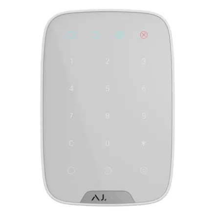 Ajax KeyPad белый Беспроводная сенсорная клавиатура