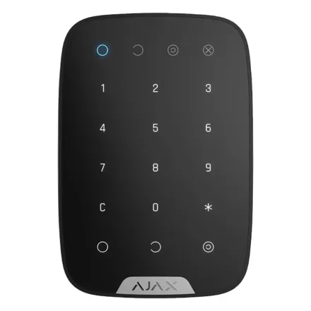 Ajax Fibra KeyPad черный Проводная сенсорная клавиатура