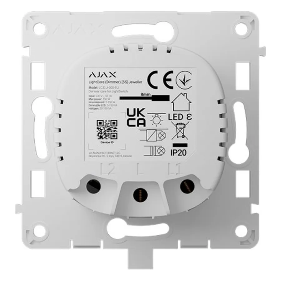 Ajax LightCore (Dimmer) — кабель мен коннекторлар