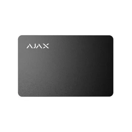 Ajax Pass черный (комплект 10 шт.) Защищенная бесконтактная карта для клавиатуры