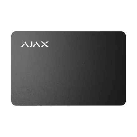 Ajax Pass черный (комплект 100 шт.) Защищенная бесконтактная карта для клавиатуры