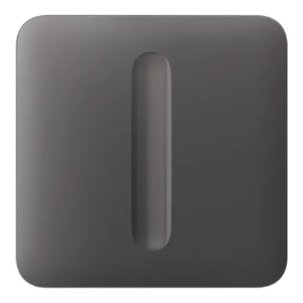 Ajax SoloButton (dimmer) grey Кнопка для выключателя