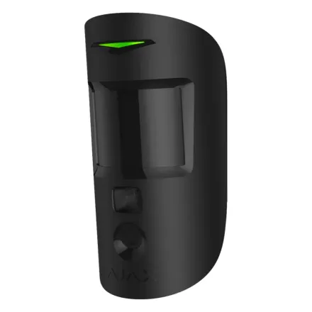 MotionCam черный Датчик движения с фотоподтверждением тревог