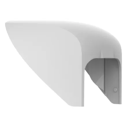 Ajax Hood Козырек для MotionProtect Outdoor, защищающий сенсоры маскирования от дождя