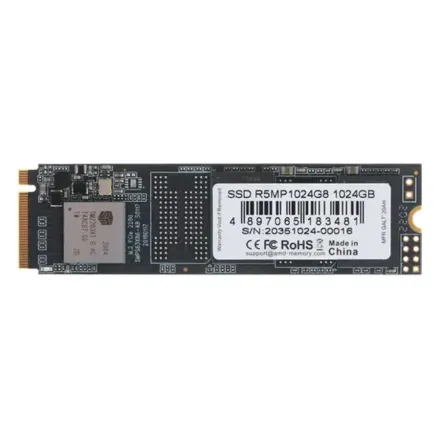 Твердотельный накопитель SSD AMD Radeon R5MP1024G8 1024GB M.2 NVMe PCIe 3.0x4