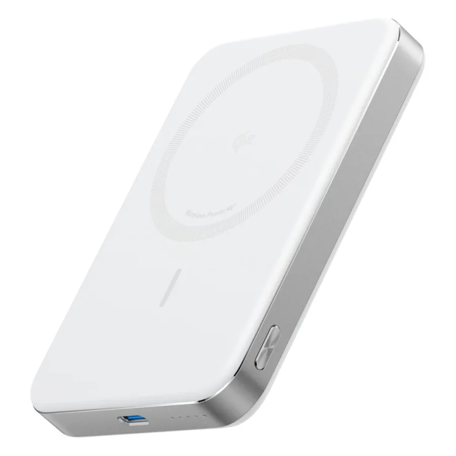 Портативный внешний аккумулятор Anker MagGo 10000mAh (A1664H21) Белый