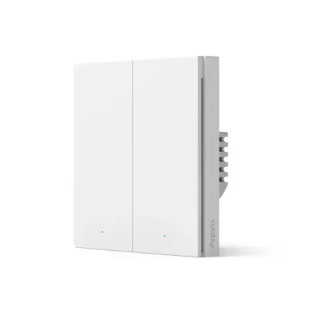 Настенный выключатель Aqara Smart Wall Switch H1(No Neutral, Double Rocker)