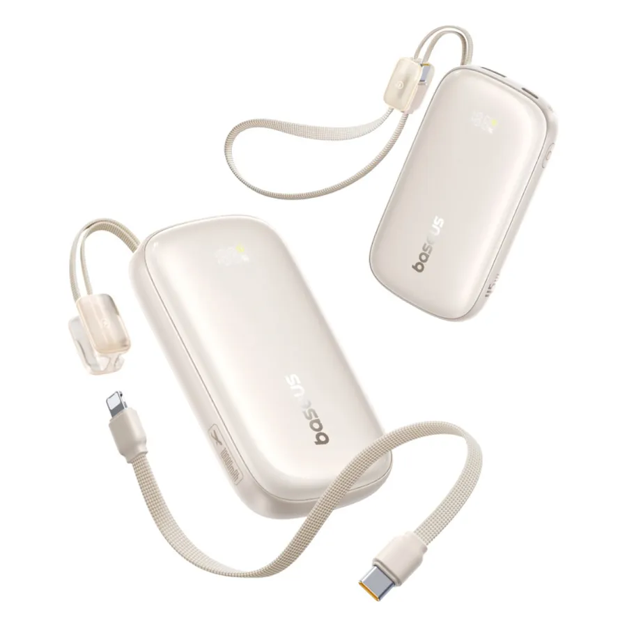 Портативный внешний аккумулятор Baseus EnerFill FC21 Qpow 3 Ultra 10000mAh 45W Titanium (E0027Q01)