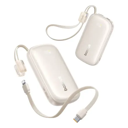 Портативный внешний аккумулятор Baseus EnerFill FC21 Qpow 3 Ultra 10000mAh 45W Titanium (E0027Q01)