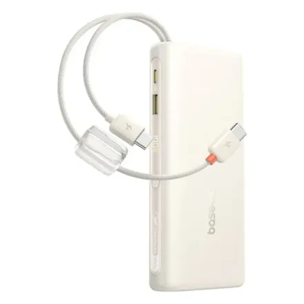 Портативный внешний аккумулятор Baseus EnerFill FC41 Power Bank 10000mAh 67W Off-White