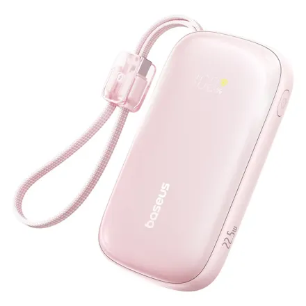 Портативный внешний аккумулятор Baseus EnerFill FC21 Qpow 3 Ultra 10000mAh 45W Pink (E0027Q02)