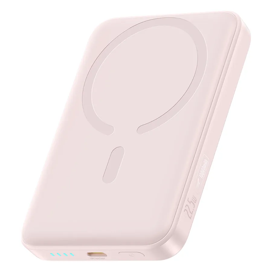 Портативный внешний аккумулятор Baseus EnerFill FM11 Ultra-Mini 10000mAh 22.5W Pink (E0026601)