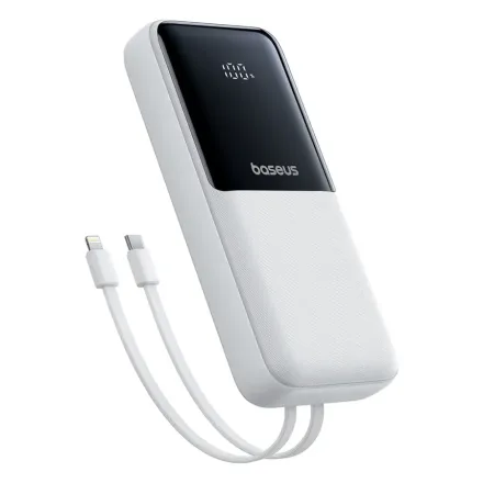 Портативный внешний аккумулятор Baseus Lipow 20000mAh 22.5W White (P10079102213-00)