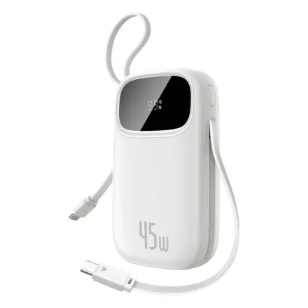 Портативный внешний аккумулятор Baseus EnerFill FC31 10000mAh 45W White (P10082102213-00)