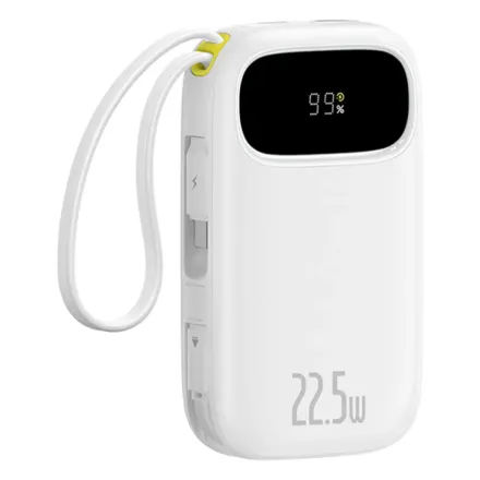 Портативный внешний аккумулятор Baseus EnerFill FC31 10000mAh 22.5W White (P10082106213-00)