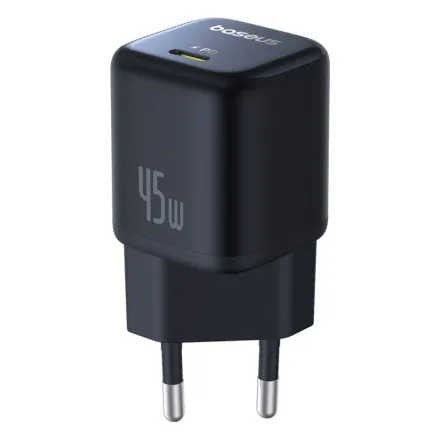 Адаптер питания Baseus PicoGo GaN 1C 45W Black (P10176800123-00)