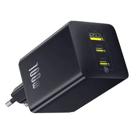 Адаптер питания Baseus EnerFill FE11 2C+U 100W Black (P10182102123-00)