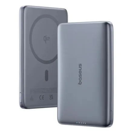 Портативный внешний аккумулятор Baseus PicoGo AM41 Ultra-Slim 10000mAh 27W Grey (E0027200)