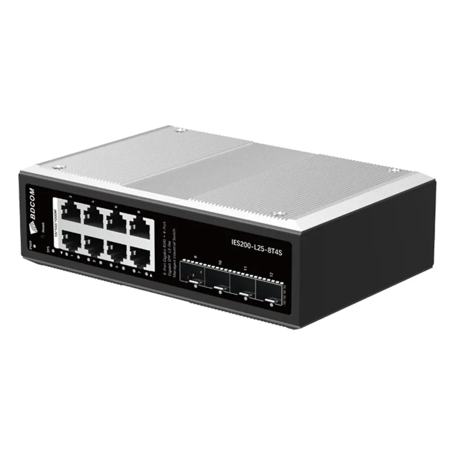 Коммутатор BDCOM IES200-L25-8T4S