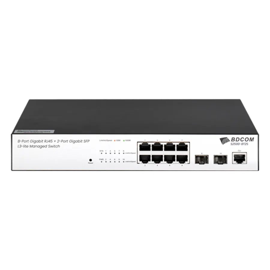 Коммутатор BDCOM S2500-8T2S