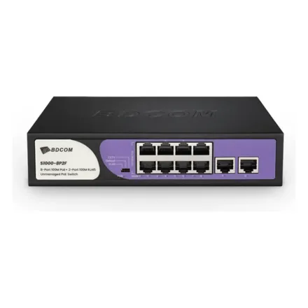 Коммутатор BDCOM S1000-8P2F