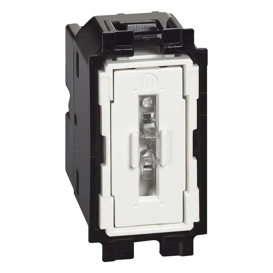 Выключатель Bticino K4001 Living Now 1 модуль винтовые клеммы