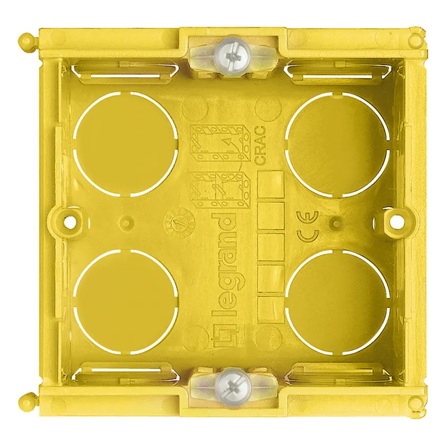 Коробка Bticino 502E для твердых стен (70х70х50)