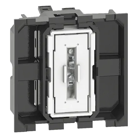 Выключатель Bticino K4001M2A Living Now 10А 2 модуля винтовые клеммы