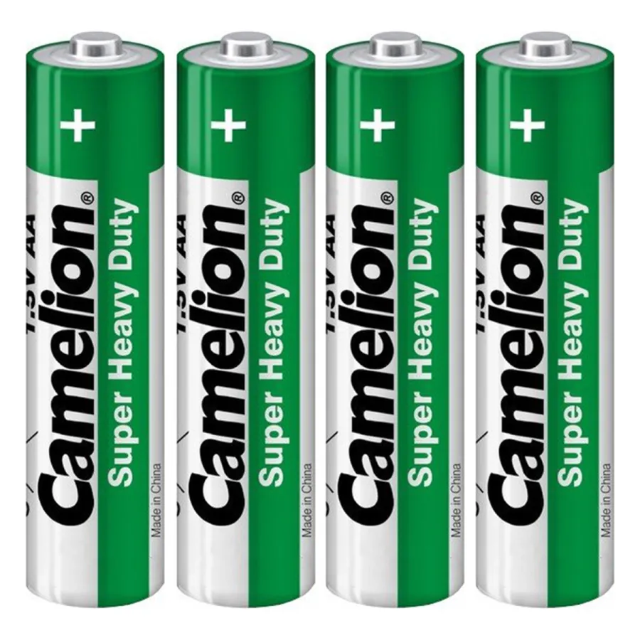 Батарейка CAMELION Super Heavy Duty R6P-SP4G 4 шт. в плёнке