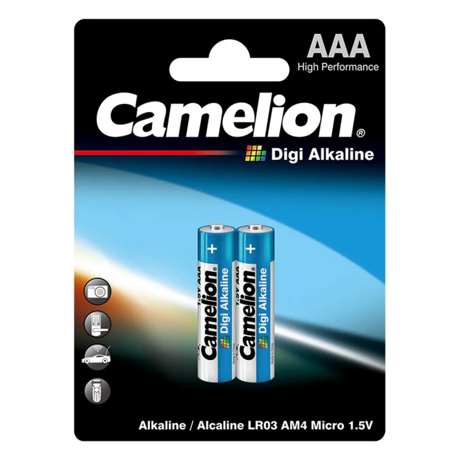 Батарейка CAMELION Digi Alkaline LR03-BP2DG 2 шт. в блистере