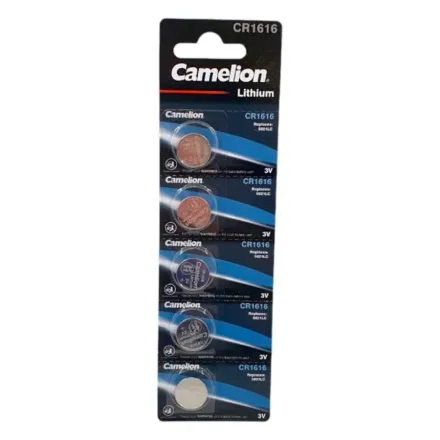 Батарейка CAMELION Lithium CR1616-BP5 5 шт. в блистере