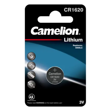 Батарейка CAMELION Lithium CR1620-BP1