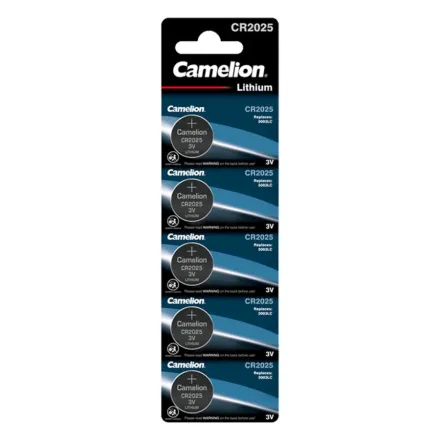 Батарейка CAMELION Lithium CR2025-BP5 5 шт. в блистере