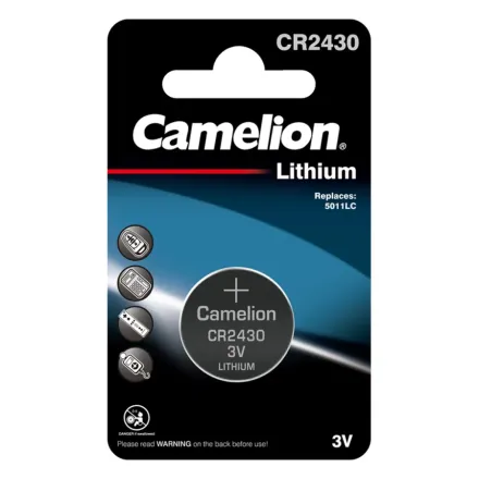 Батарейка CAMELION Lithium CR2430-BP1