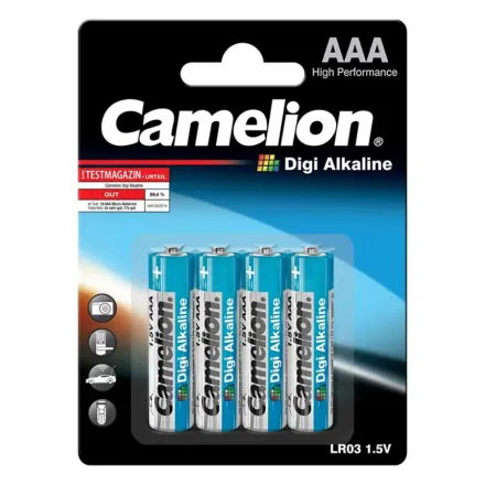 Батарейка CAMELION Digi Alkaline LR03-BP4DG 4 шт. в блистере